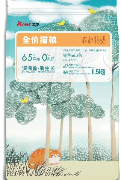 Complete nutrition cat food（eel & yam）