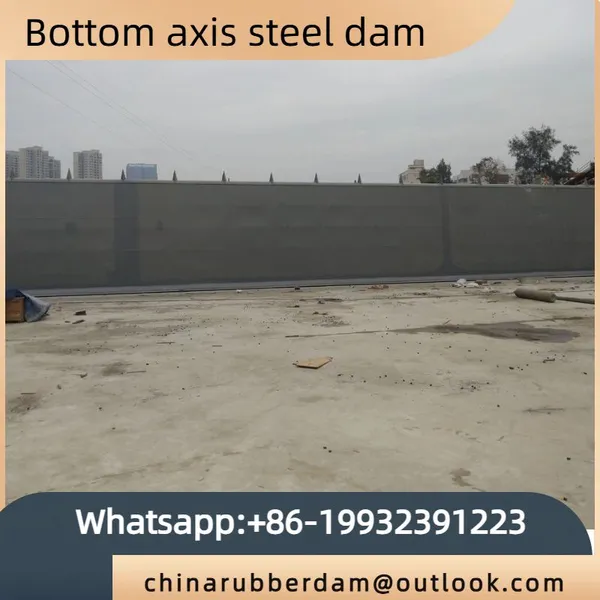 Steel Flap Water Gate Hydraulic Steel Dam Arc Machine Gate Integrated Stainless Steel Sewage Treatment Equipment photo-2