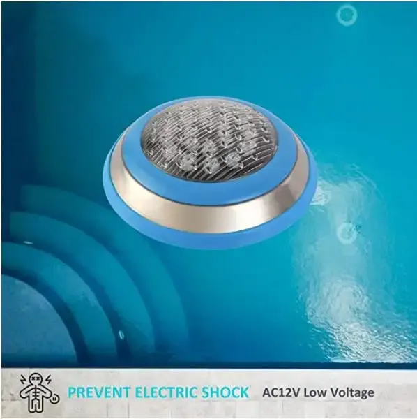 Stainless Steel Swimming Pool Lamp LED Wall Mounted Underwater Light Remote Control Piscina LED Pool Light photo-2