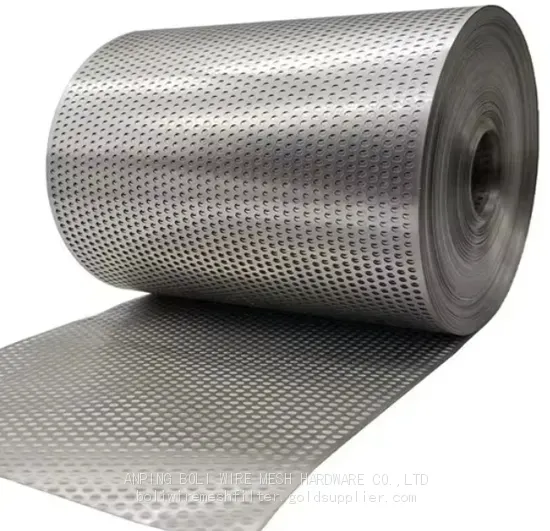 POWDER Coated Round Hole Perforated Metal Mesh,Stainless Steel Perforated and Hot Zin Perforated Plate photo-3