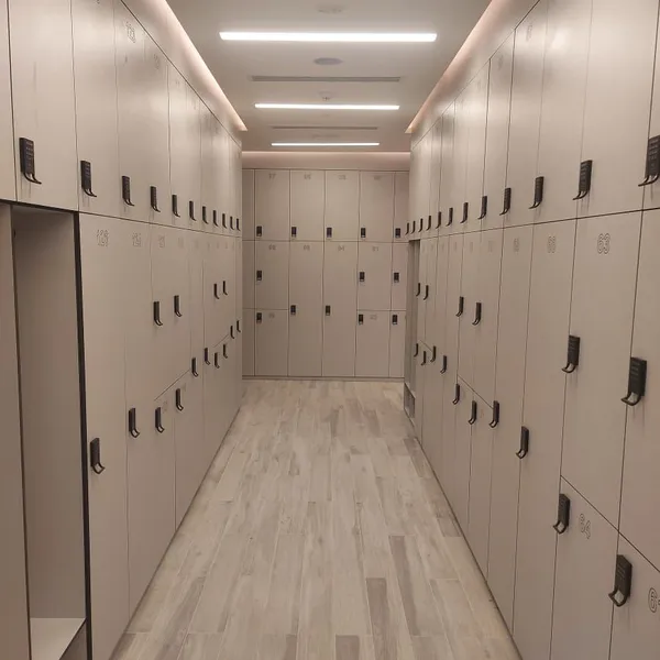Hot Sale Compact Laminate Locker School Storage Lockers Hpl Lockers Cabinet photo-2