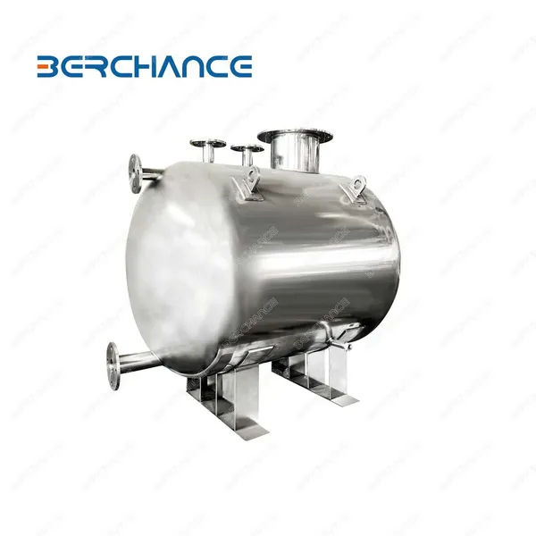 BERCHANCE Stainless Steel Storage Tank 500L–20000L | Industrial Liquid Storage Vessel With CIP Cleaning System photo-3
