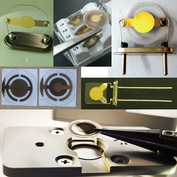 QCM Sensor Crystal, Gold 5MHz for Biolin Q-sense QCM-D and EQCM-D photo-2
