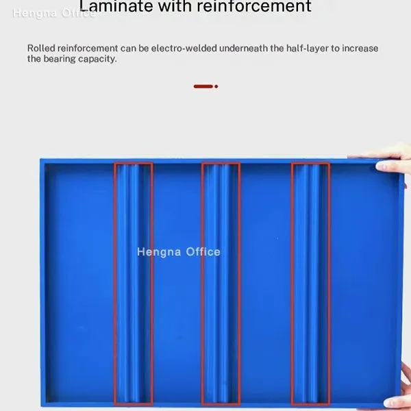 Eco-friendly Storage Rack HN-SH234 for School and Hospital, Odorless Powder Coated, Snap-in Structure for Easy Installation, China Factory Direct photo-4