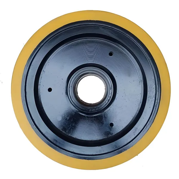 Automated Vehicle Assembly Line Conveyor Wheels & Heavy-Duty PU Guide Rollers photo-2