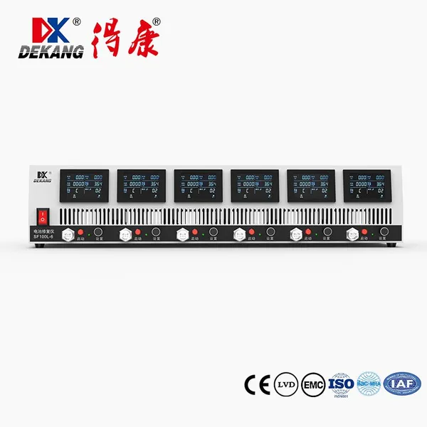 DEKANG SF100S 6‑Channel Lead‑Acid Lithium Battery Charge‑Discharge Tester Equalizer Pulse Repair Machine With IoT photo-5