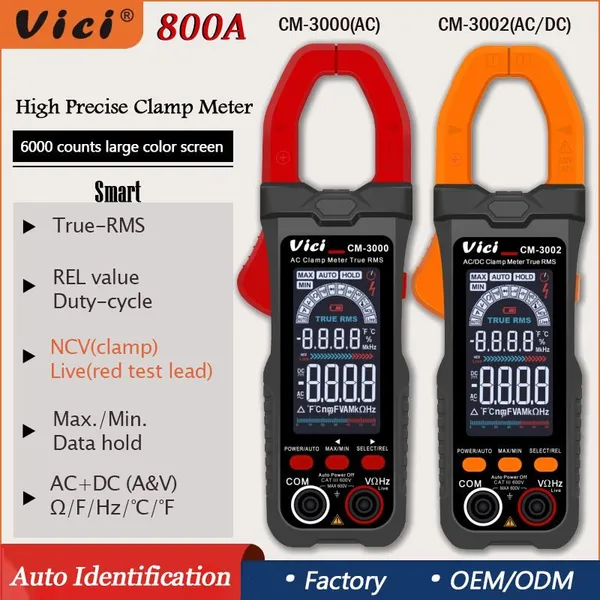 Auto Clamp Multimeter CM-3002 for HVAC & Motor Current Diagnostics photo-4