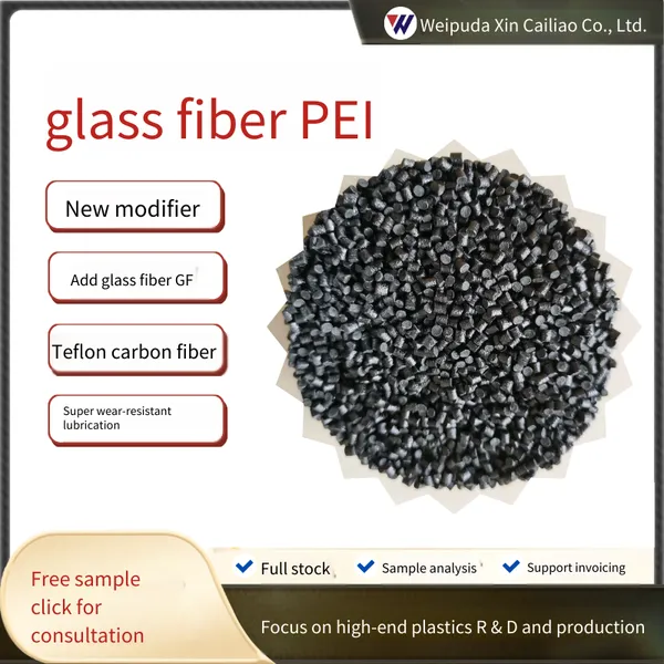 pei reinforced with 20%/30% glass fiber (gf), available in black and natural colors, reinforced with carbon fiber, teflon, wear-resistant, high-temperature-resistant, for injection molding and extrusion