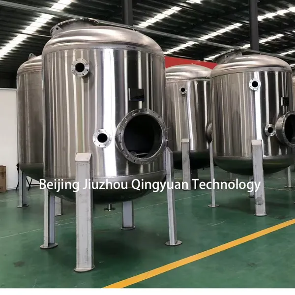 Stainless Steel Custom Sand Filter Carbon Filter Softener Filter Tank for Water Treatment