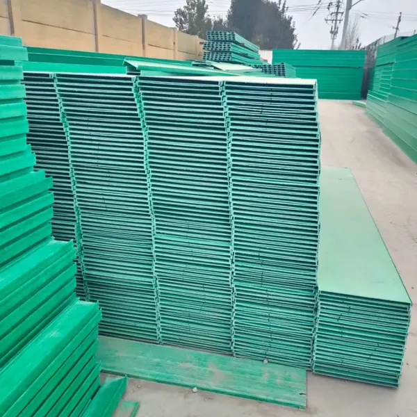 Industrial Buildings FRP GRP Fiberglass Cable Ladder Tray for Heavy Duty Support photo-5