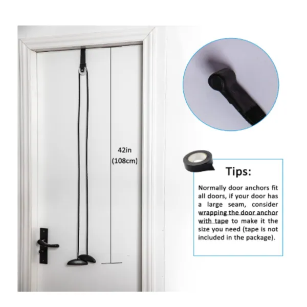 Shoulder Pulley Over The Door Physical Therapy System | Over-the-door Exercise Pulley Designed for Shoulder Physical Therapy Exercises. photo-4