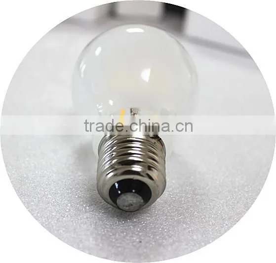 A60 Frosted Global Clear Glass 230v Filament Candle Lamp 6w E27 Cob Led Filament Bulb Light Quality Choice photo-3
