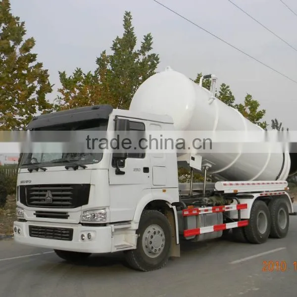 Sinotruk Hot Selling 6cbm-16CBM Sewage Suction Truck With Free Parts photo-5