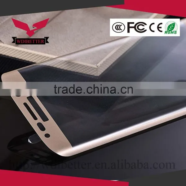 For Samsung Galaxy S6 Edge Tempered Glass Transparent photo-5