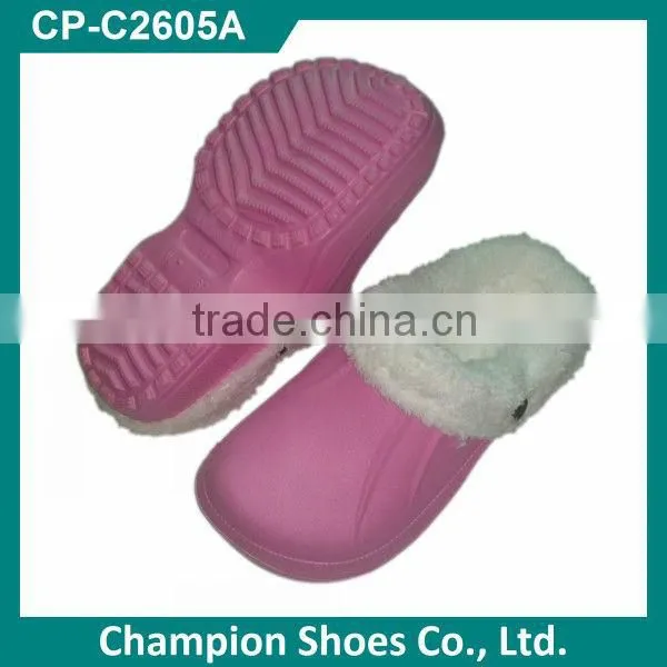 Comfortable Winter Clogs With Fur photo-2