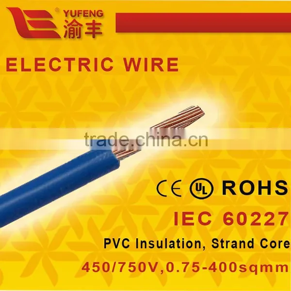 Stranded Core 60227 IEC 1.5 Mm2 Electrical Wire