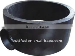 Automatic Saddle Fitting Fabrication Machine for Butt Fusion Welding Reducing Tee PE Pipe Fittings photo-2