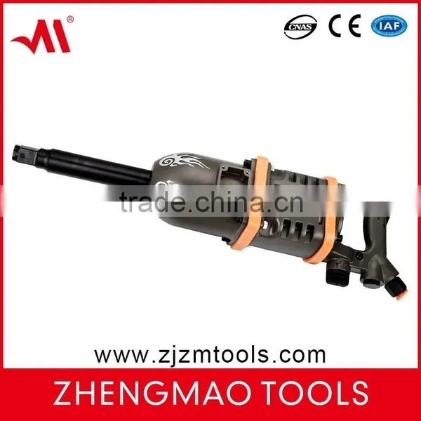 ZM1395 Power Pneumatic Wrench With 1 Inch Adjustable Pin-less Hammer Ideal for