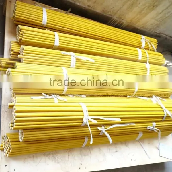 Pultruded Fiberglass Insulation Rod, Tapered Glassfiber GRP FRP Rod Bar photo-2
