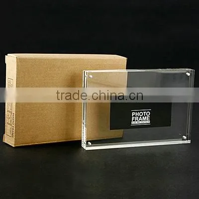 Decorative Square Glass Picture Photo Frame Customized Size photo-4