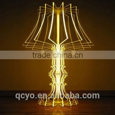 shenzhen simple fashion acrylic table lamp with LED