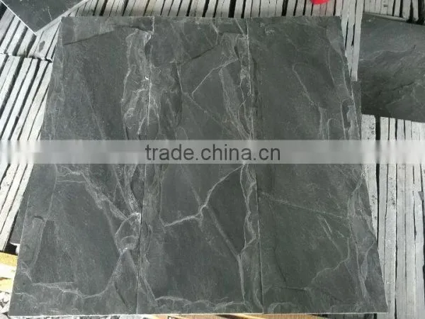 China Natural Black Slate Tiles Hot Selling