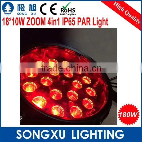 Zoom Function 18x10w Dmx Disco Par Can Led Uplight photo-2