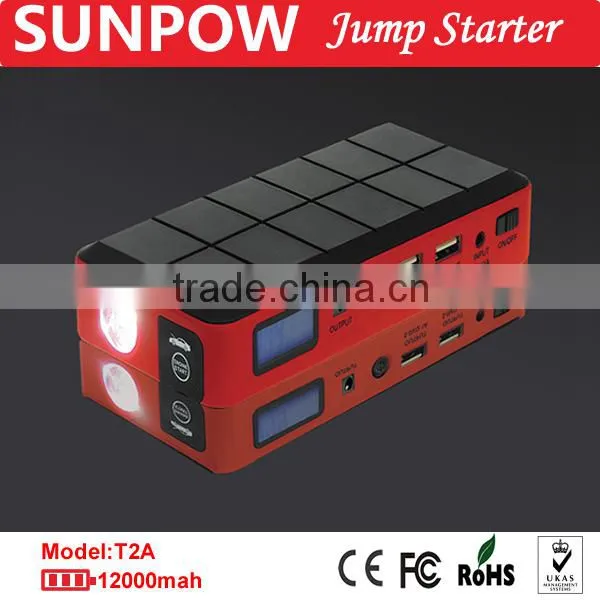 SUNPOW Jump Starter Power Bank 12v Car Power Bank
