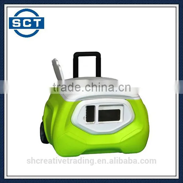 Camping Cooler Box With Bluetooth Speaker 28L Green photo-5