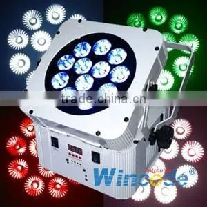 RGBW/A Wireless Battery LED Stage Up Lighting for Wedding Disco Bar Events