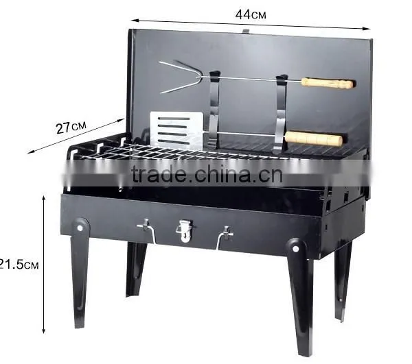 Fashion Portable Folding Charcoal Rotisserie Bbq Grill photo-6