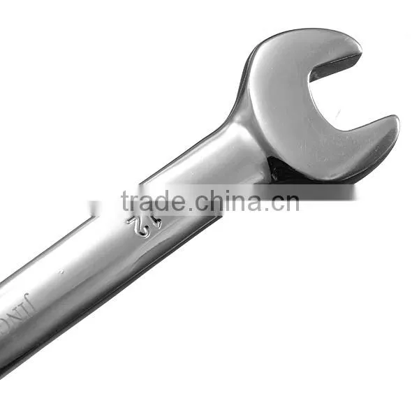 1pc Reversible Combination Stubby Ratchet Wrench Ratcheting Socket Spanner AR-76 photo-2