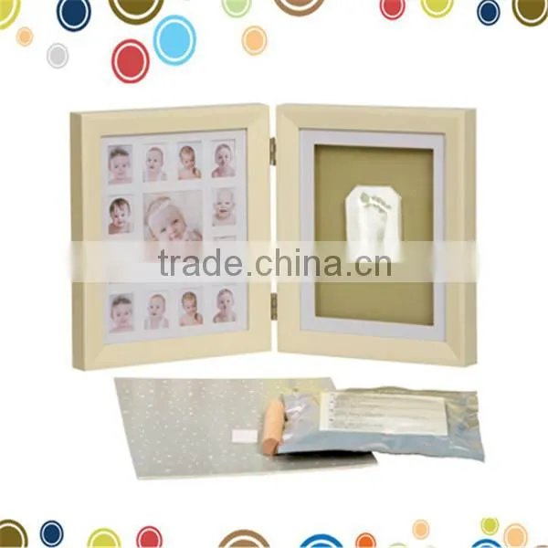 Best Selling Baby Albums Wood Products First Year Frame Kit Quality Choice photo-3