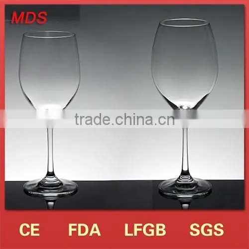 Hottest! Glass Type Wine Goblets Wholesale Transparent Wine Glass