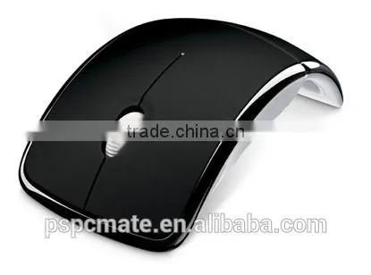 Foldable Fold 2.4 Ghz Wireless Arc Optical Mouse Mice USB Receiver for PC Laptop photo-3