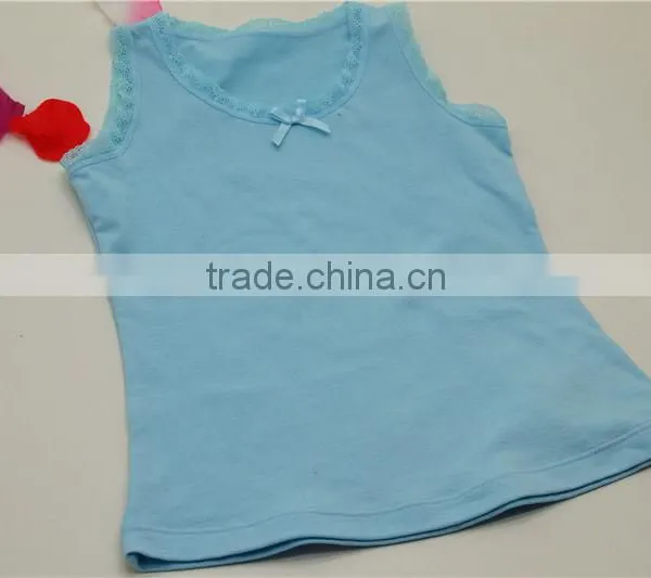 Wholesale Young Girls Cotton Tank Top Underwear