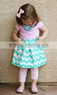 Blue Shapes Fashion Dress for Girls and Mother,2015 Mother Daughter Matching Shapes Dress&Clothing photo-4