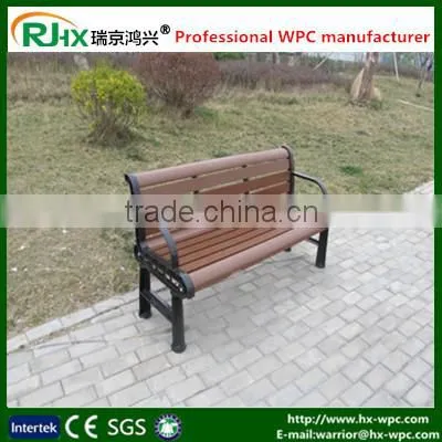 Indoor Commercial Benches With Wood Plastic Composites Furniture photo-5
