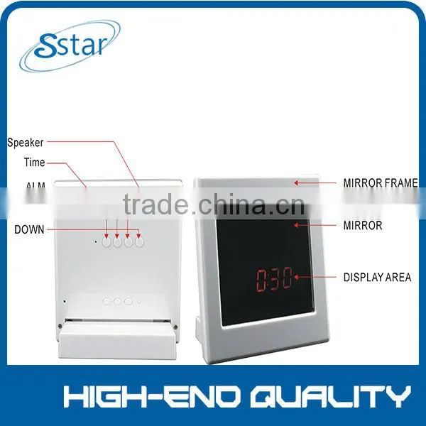 2014 the Best Hidden Camera With Mirror Electronic Clock photo-4