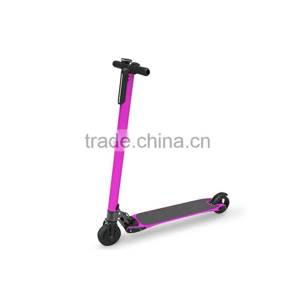 New Fashion Design Light Weight Foldable Electric Scooter 5 Inch Wheel Carbon Fiber Material Portable Mobility Scooter photo-2