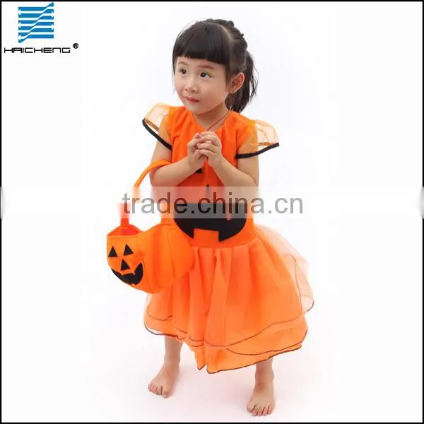 Halloween Cute Pumpkin Dress Costumes PC009 photo-3