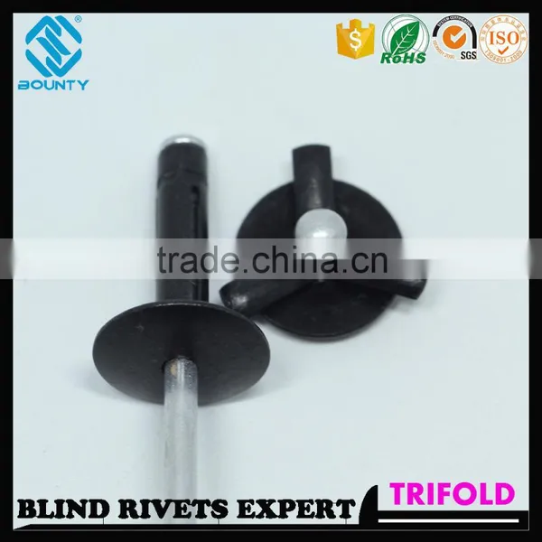 HIGH QUALITY FACTORY LARGE FLANGE HEAD LOAD SPREADING RIVETS FOR GLASS CURTAIN WALL photo-5