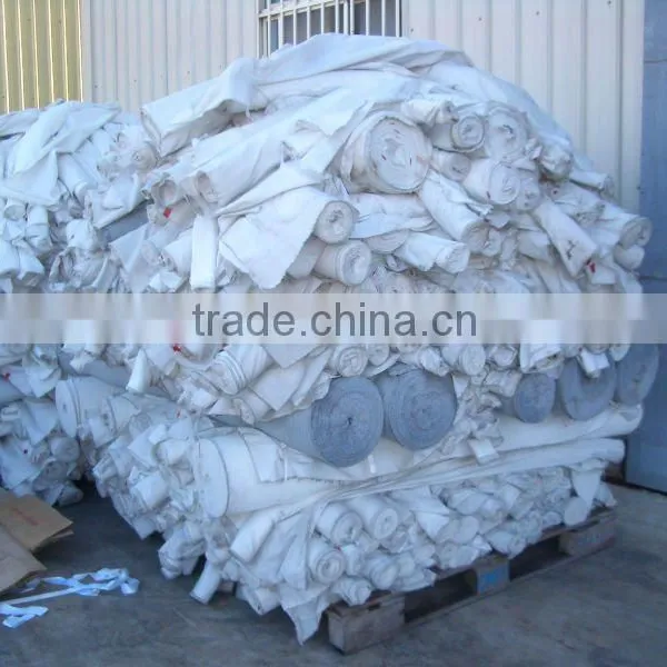 Poly and Nylon Grey Fabric Stock Lot photo-2