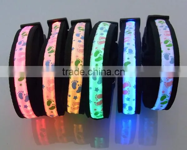 High Brightness&quality Led Light Pet Collar Leash,multi Color