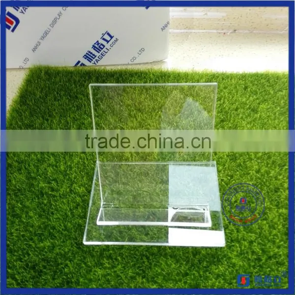 Clear Desktop Cell Phone Holder/acrylic Mobile Phone Stands photo-4