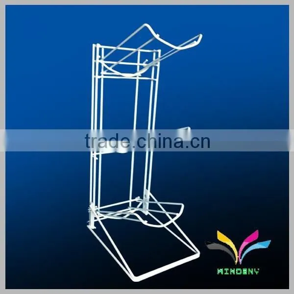 Yinjiang Customized Powder Coated Metal Wire 5 Gallon Water Bottle Shelf photo-3
