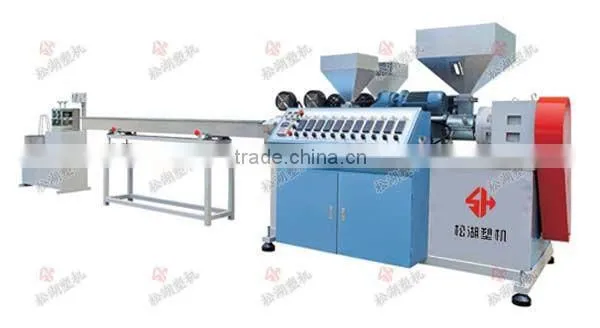 PP/PE/PVC Imitation Plastic Rattan Extrusion Line For Furniture photo-2