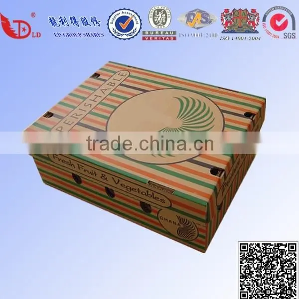 Colorful Printing and White Waterproof Corrugated Paper Box photo-3