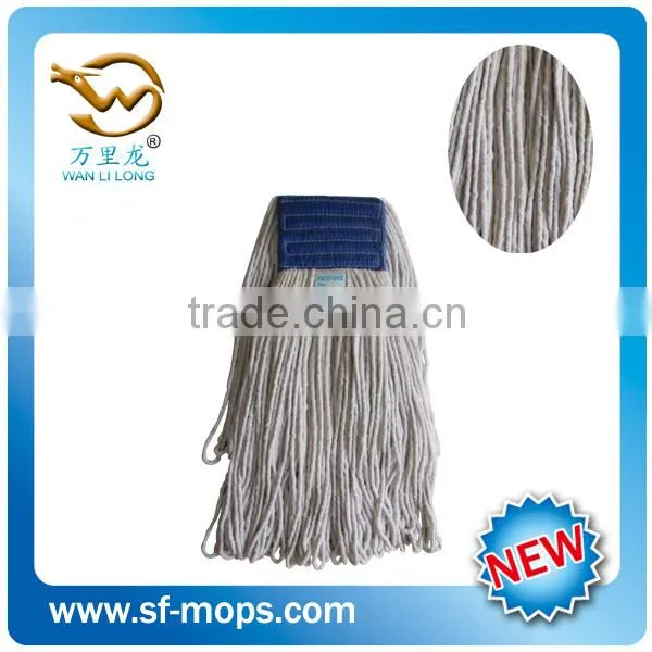 Wide Headband Loop-end Cleaning Floor Mop Manufacturer photo-2