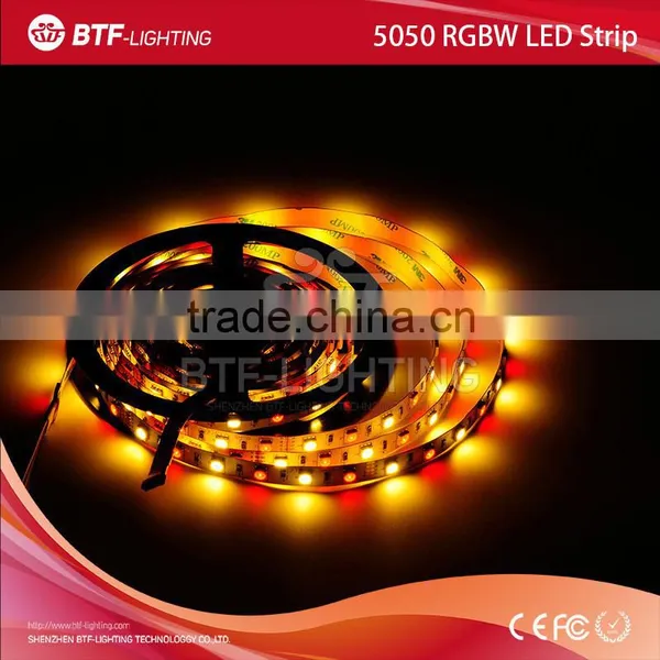 5m 60leds/m 5050 Rgbw Led Strip RGB+Warm White Strip Non-waterproof IP30 White PCB DC12V SMD 5050 Mixed Color photo-4